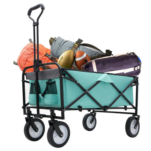 Foldable Carriage With Strapping System, ATV Utility Vehicle
