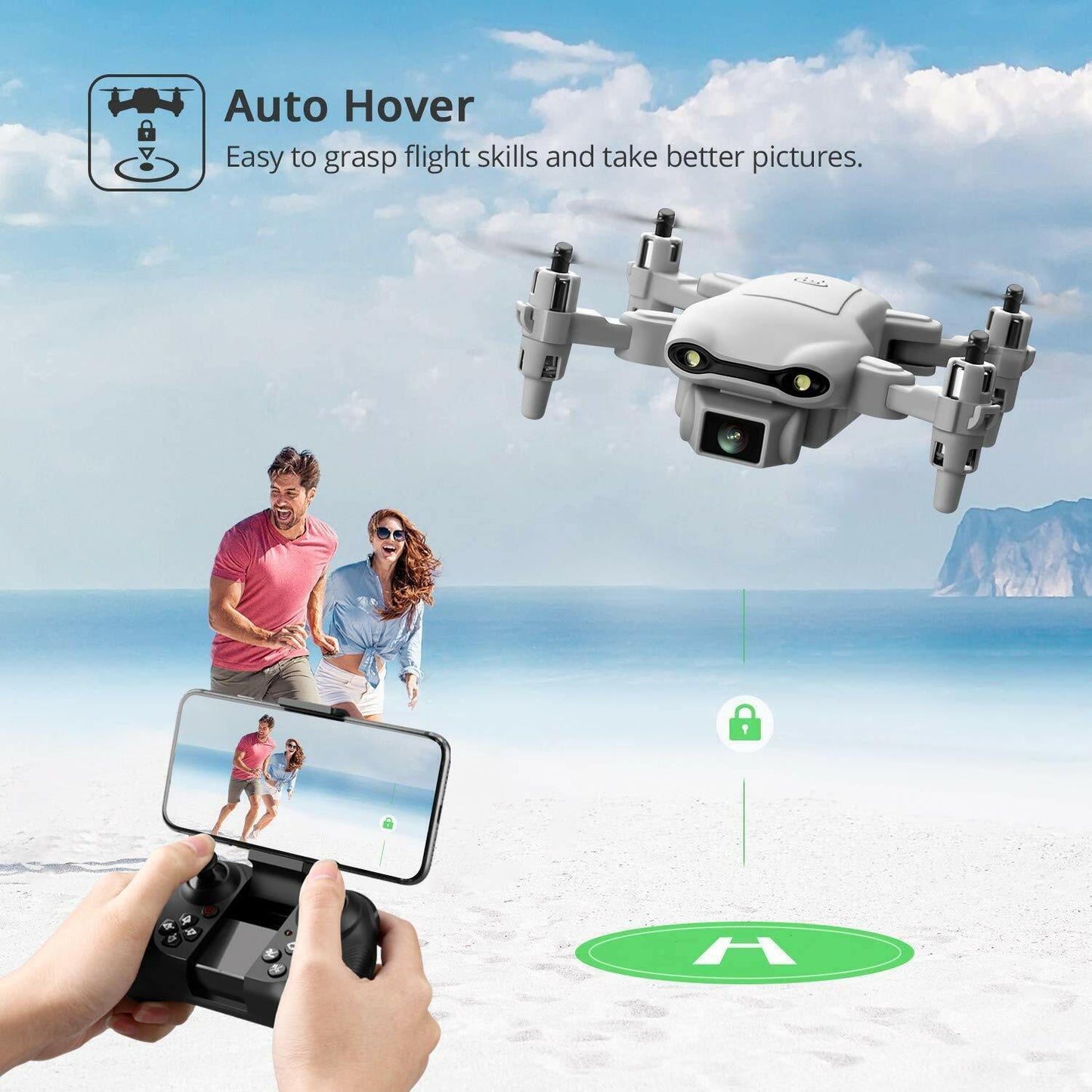 4D V9 Mini Drone With Camera For Kids, Remote Control Toys Gifts For Boys Girls - Outdoor Chilling