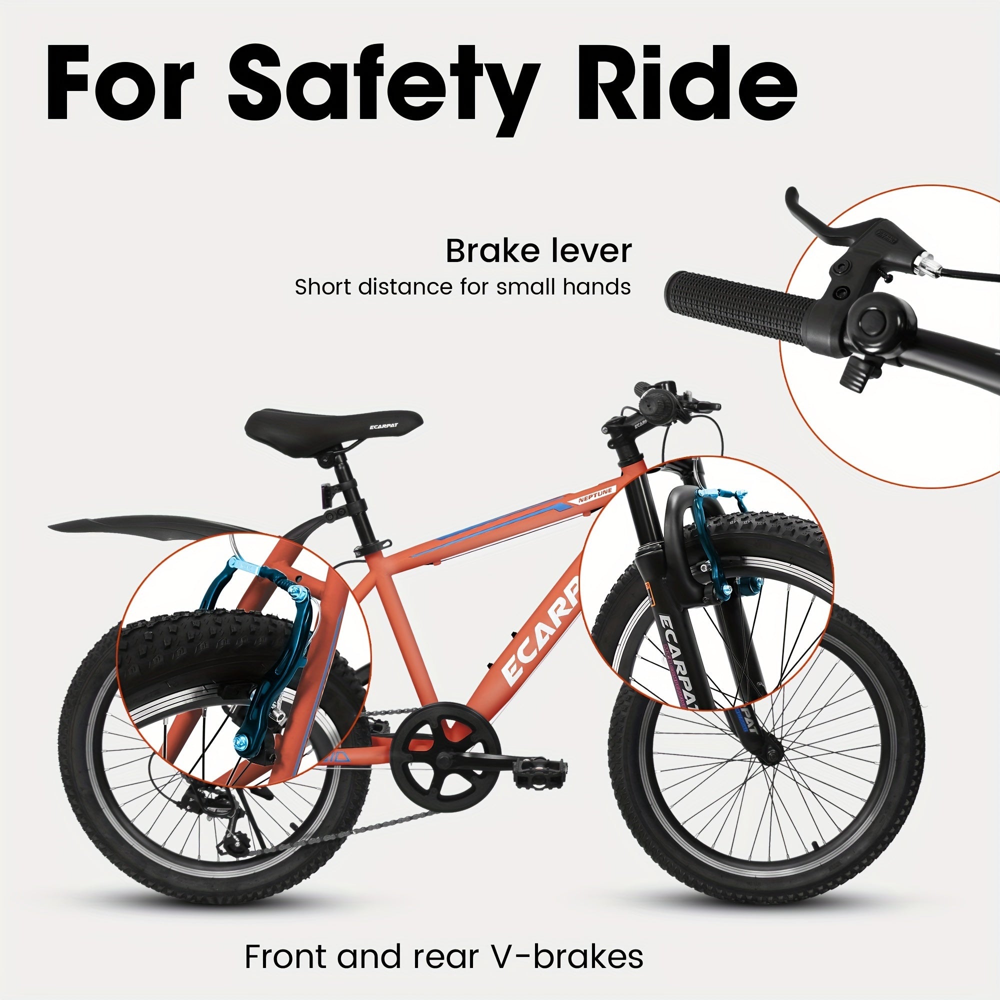 A20215 Kids Bicycle 20 Inch Kids Montain Bike Gear 7 Speed Bike For Boys And Girls - Outdoor Chilling
