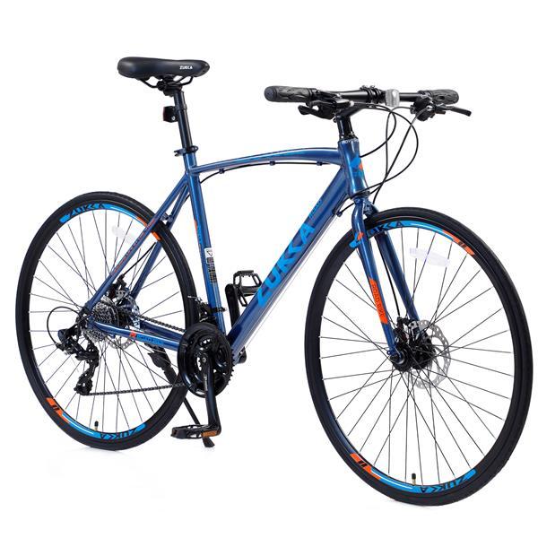 24 Speed Hybrid Bicycle Disc Brake 700C Road Bike, Suitable For Both Men And Women, City Bike - Outdoor Chilling