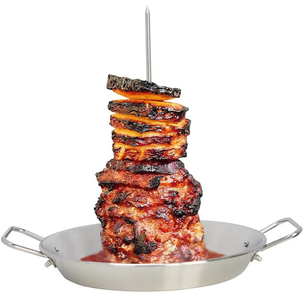 Stainless Steel Vertical Screw Barbecue Pan Accessories - Outdoor Chilling