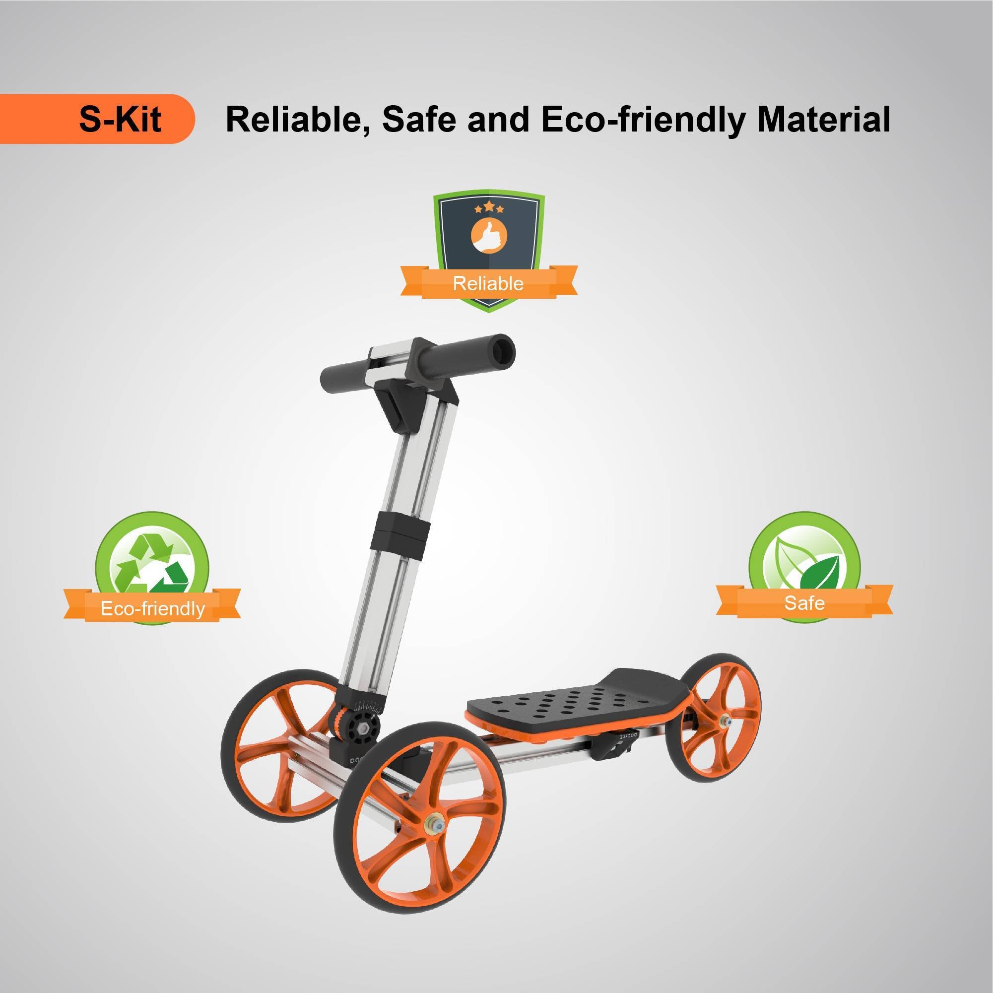 20 In 1 Kids Balance Bike No Pedals Toys Engineering Building Kit - Outdoor Chilling