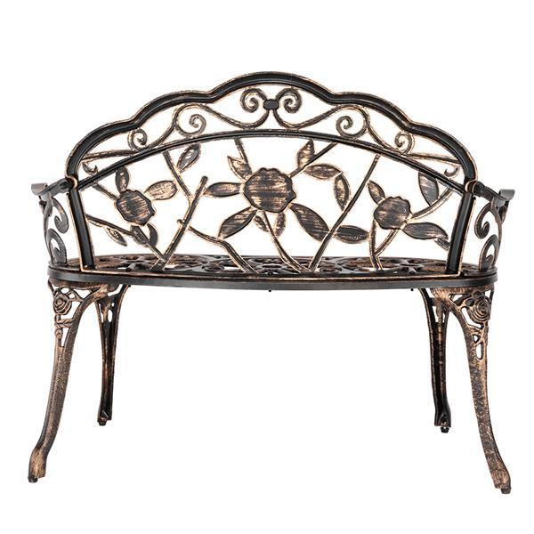 Cast Aluminum Outdoor Courtyard Decoration Park Leisure Rose Chair - Outdoor Chilling