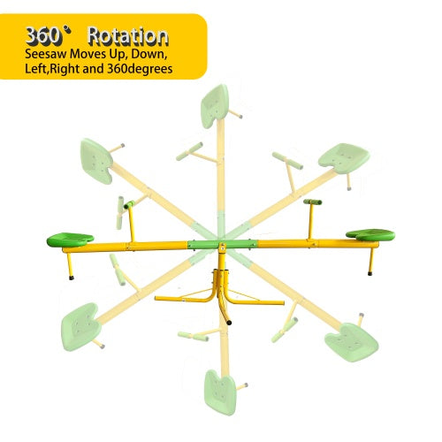 Outdoor Seesaw 360 Degree Rotating Seesaw Playground Equipment - Outdoor Chilling