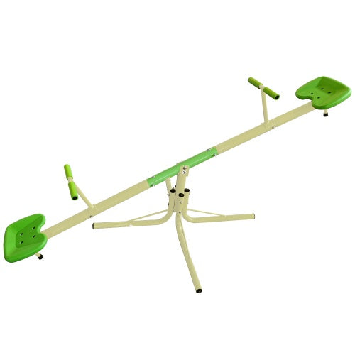 Upgraded Seesaw, Swivel 360 Degree Toddler Sitting And Rotating Seesaw, Outdoor Play Equipment For Kids In Backyard Playground - Outdoor Chilling