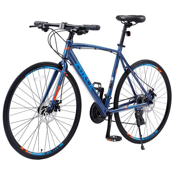 24 Speed Hybrid Bicycle Disc Brake 700C Road Bike, Suitable For Both Men And Women, City Bike - Outdoor Chilling