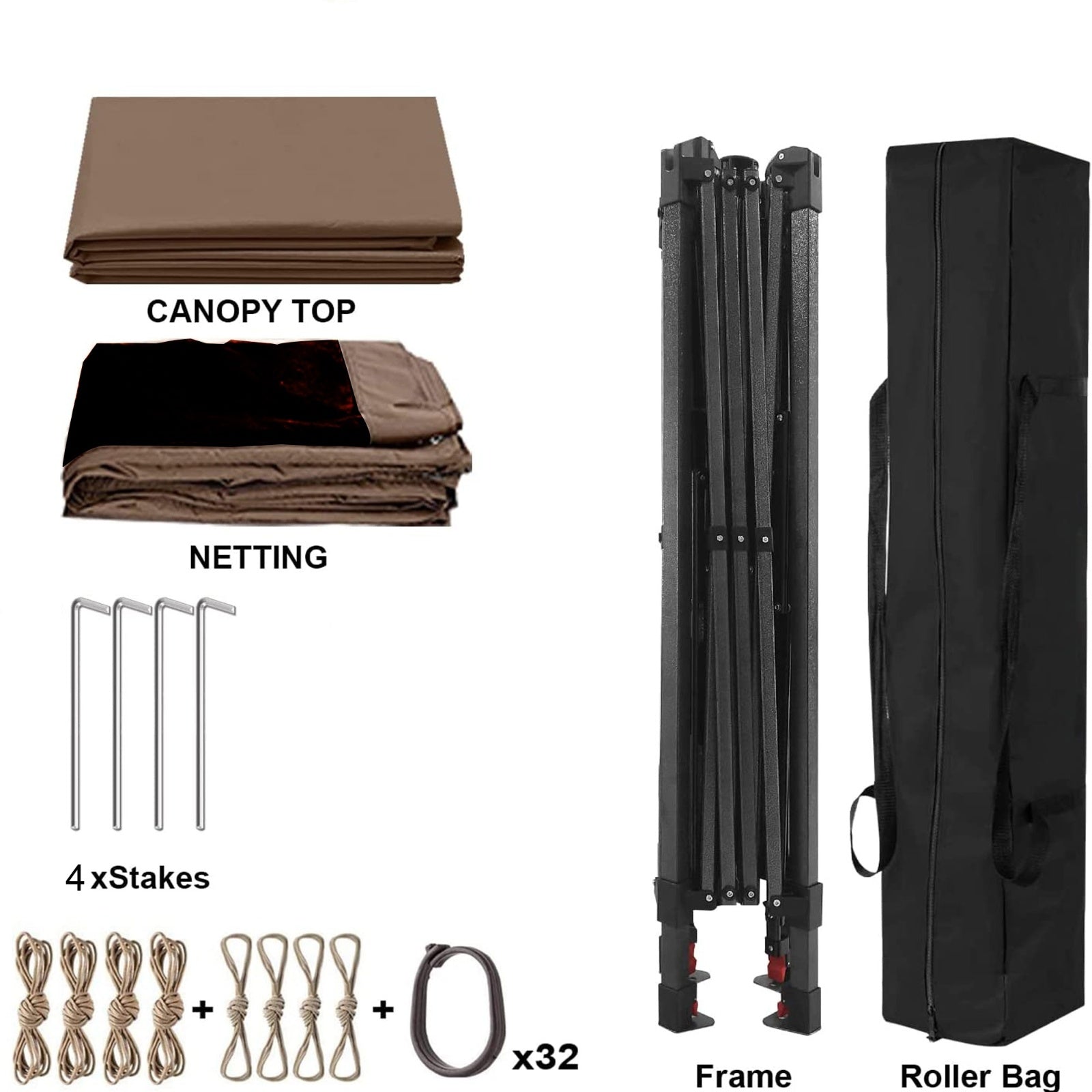 Outdoor 11x11 Ft Up Gazebo Canopy With Zipper Netting, 2-Tier Soft Top Tent - Outdoor Chilling