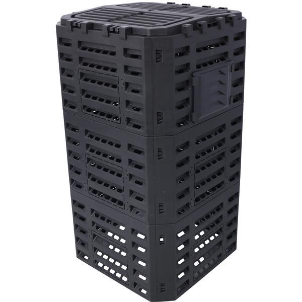 Garden Compost Bin Made From Recycled Plastic - 132 Gallons - Outdoor Chilling