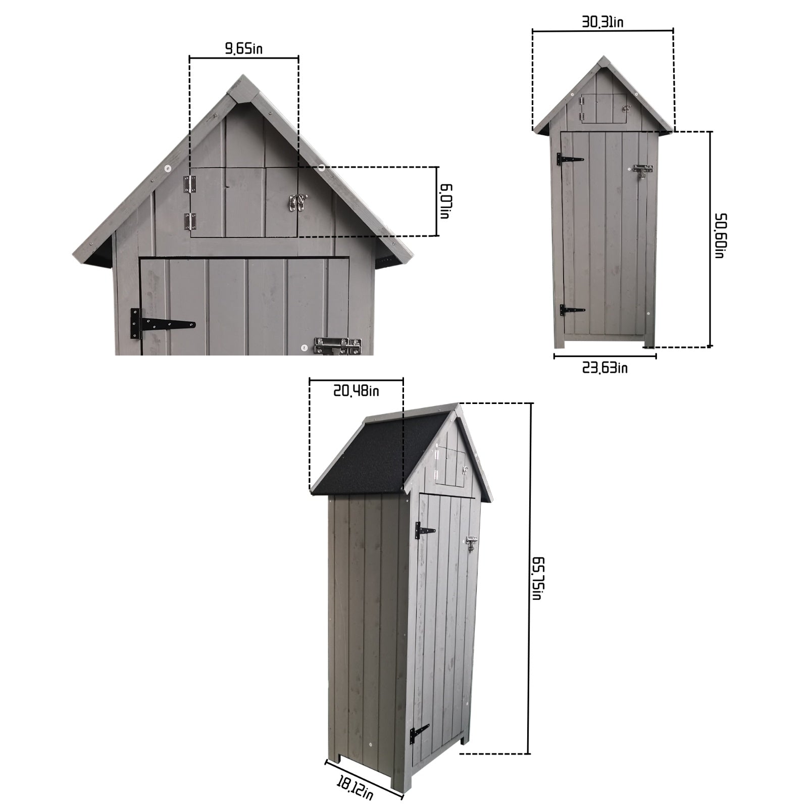 XWT007 Outdoor Storage For Patio Furniture - Backyard Garden Lawn, Natural - Outdoor Chilling