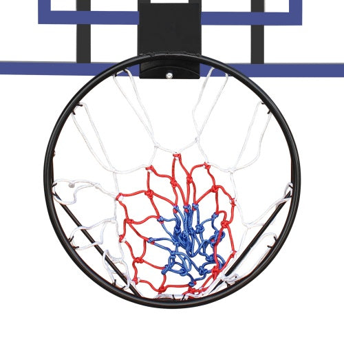 Wall-mounted Basketball Hoop, 45 X 29 Inches Shatterproof Back, Folding Hoop, Durable Hoop And All-weather Mesh For Indoor And Outdoor Use - Outdoor Chilling