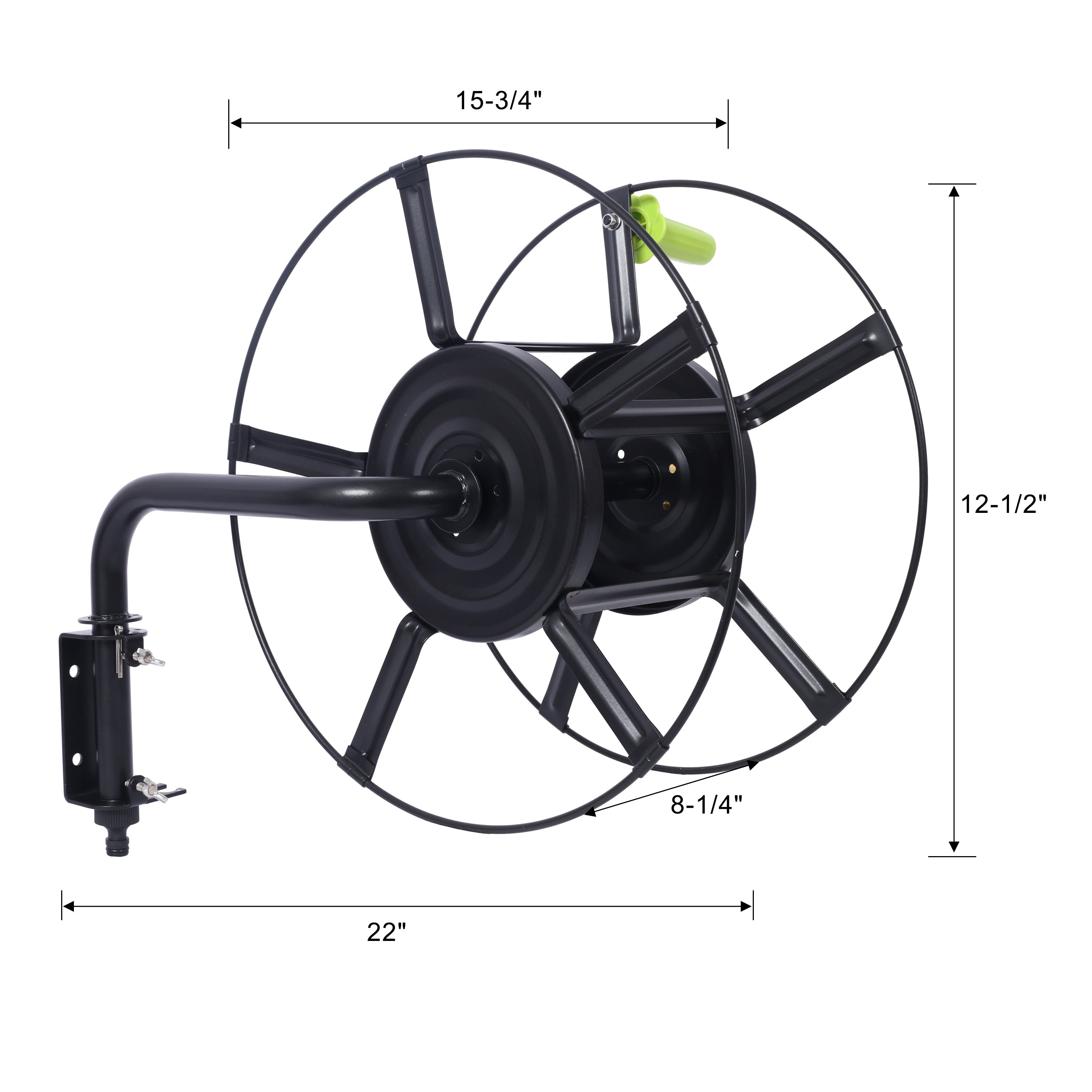 Swivel Hose Reel Wall Mount - Outdoor Chilling