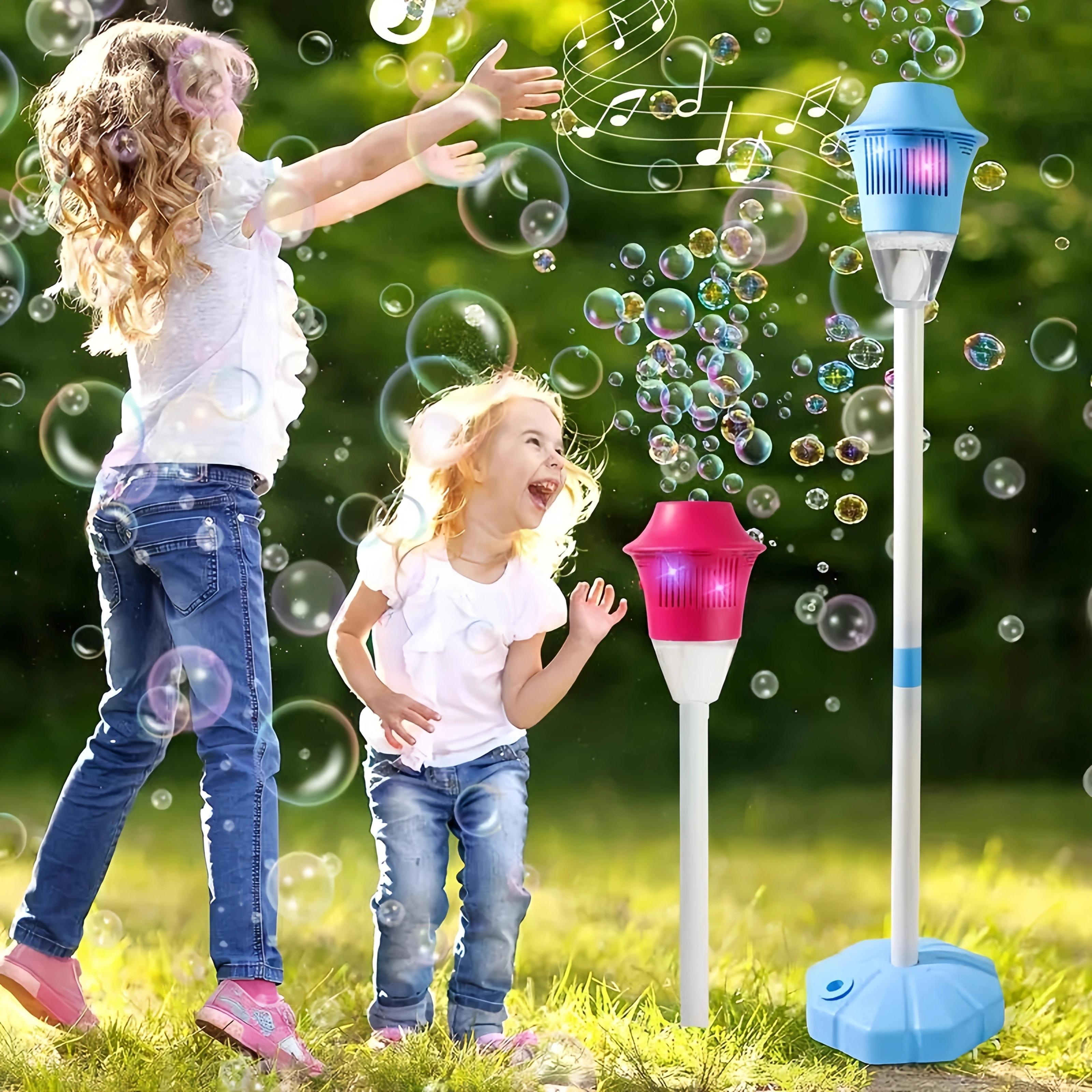 Automatic Street Light Shaped Bubble Machine, Suitable For Children And Families, Bringing Summer Fun And Outdoor Activity Experience - Outdoor Chilling