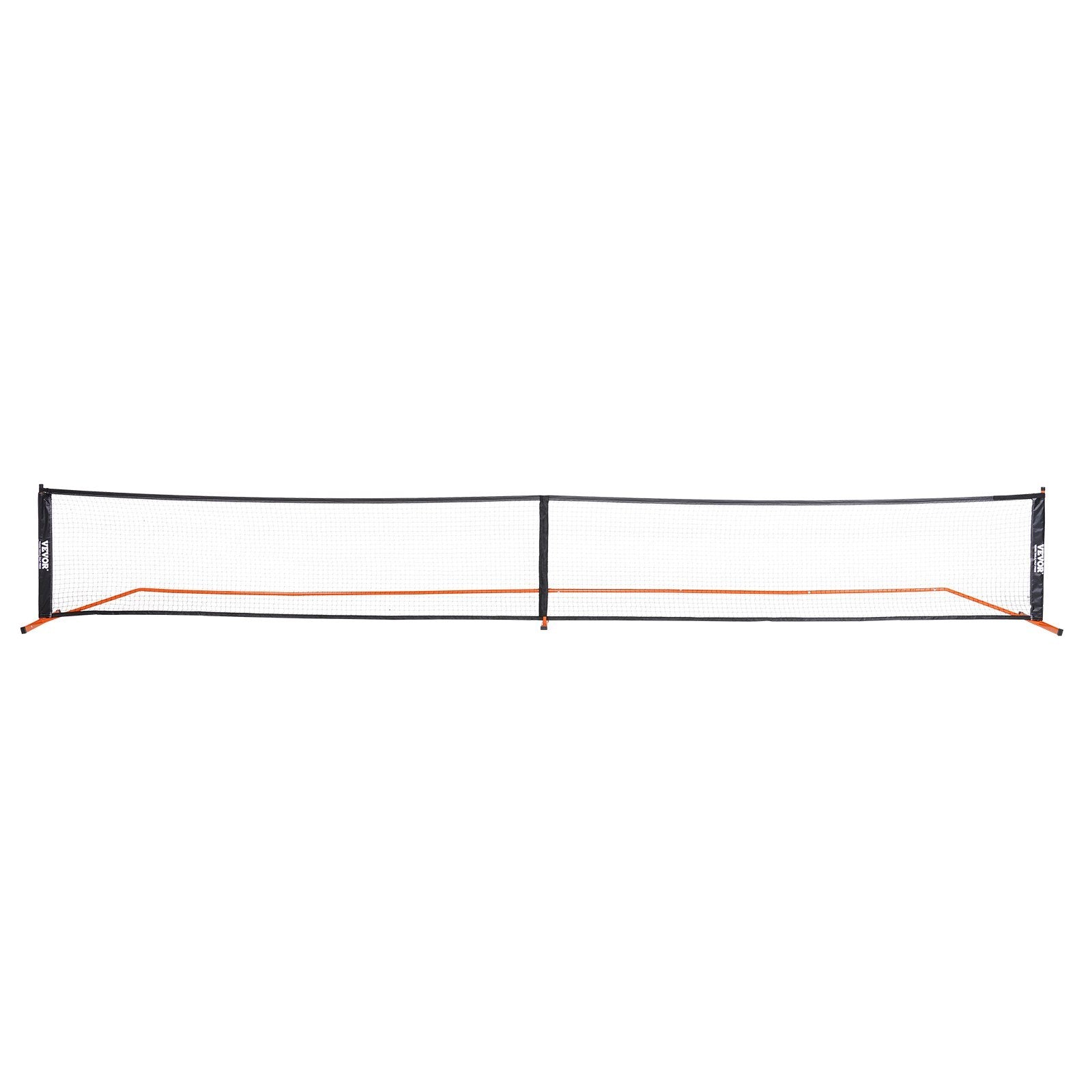 VEVOR Pickleball Net Set, 22FT Regulation Size Portable Pickleball System With Carrying Bag & Balls & Paddles, Weather Resistant Steady Metal Frame & Strong PE Net, For Outdoor Backyard, Driveway
