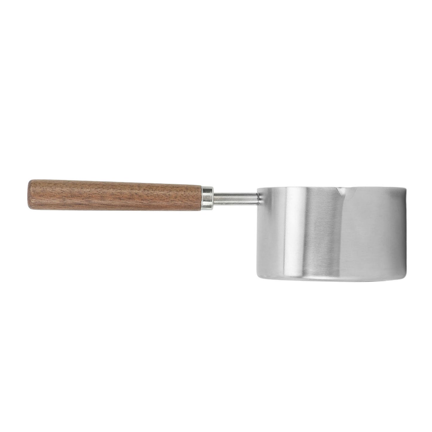 Mini Saucepan 304 Stainless Steel Comfortable Grip Prevent Scalding Portable Milk Butter Warmer Pot 200ml - Outdoor Chilling