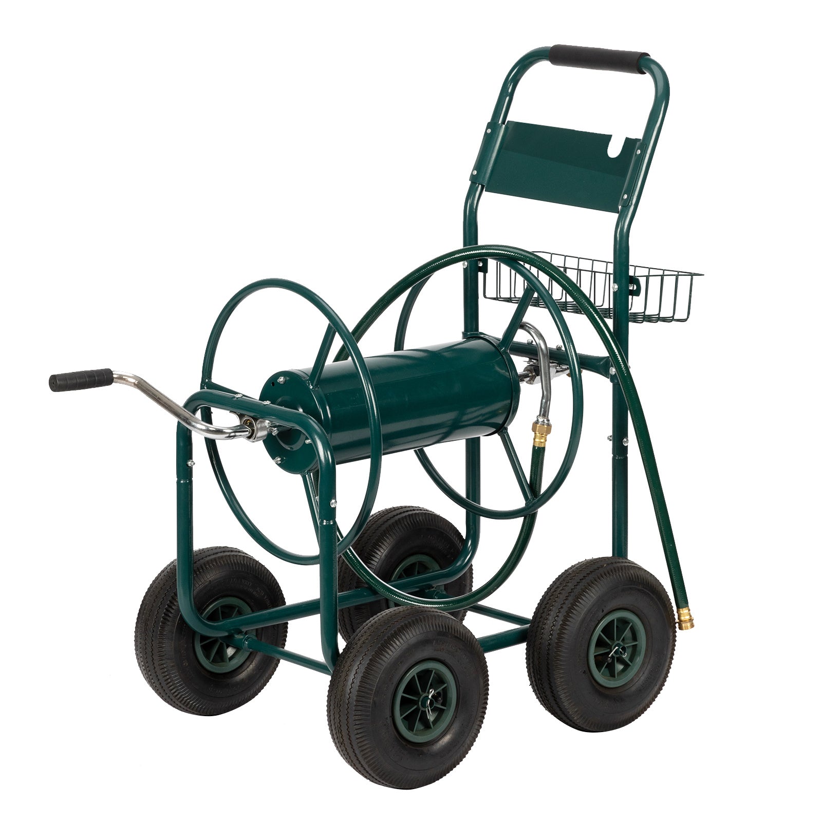 97x53x100cm Green Iron Water Pipe Car