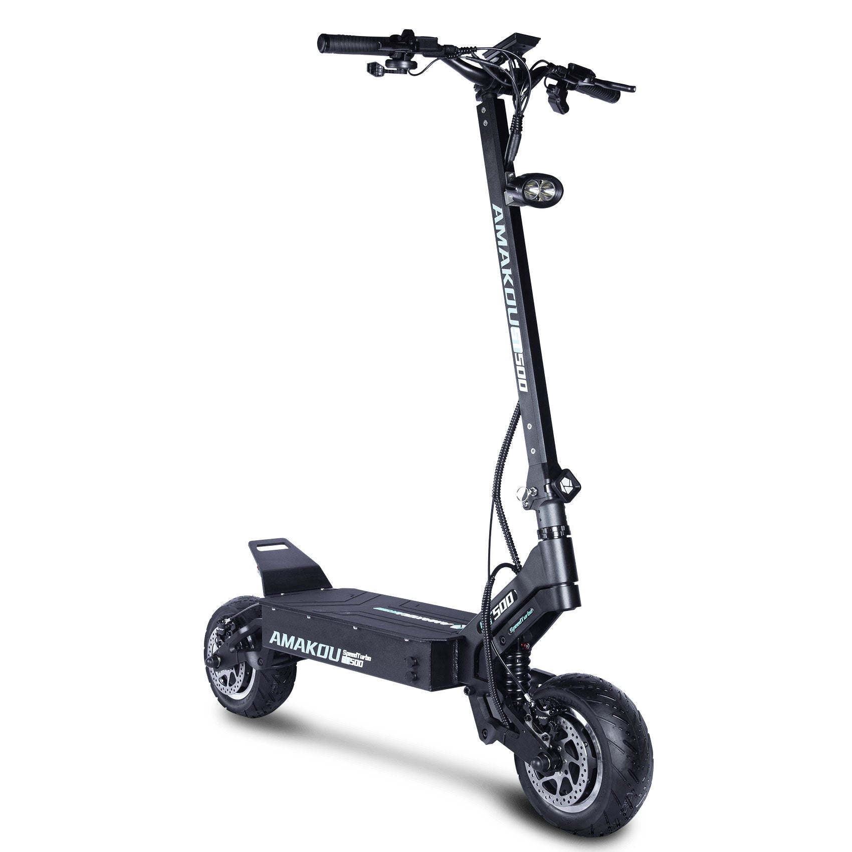 Electric Scooter, 72V Dual Power Motor, 11 Inch Road Tire Foldable Electric Scooter - Outdoor Chilling