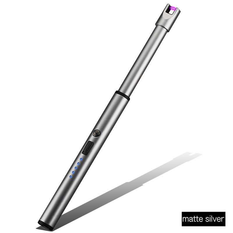 Metal Windproof Lighter Barbecue Portable Electronic Igniter - Outdoor Chilling