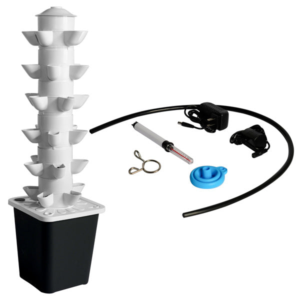 Black Hydroponic Planting System - Outdoor Chilling