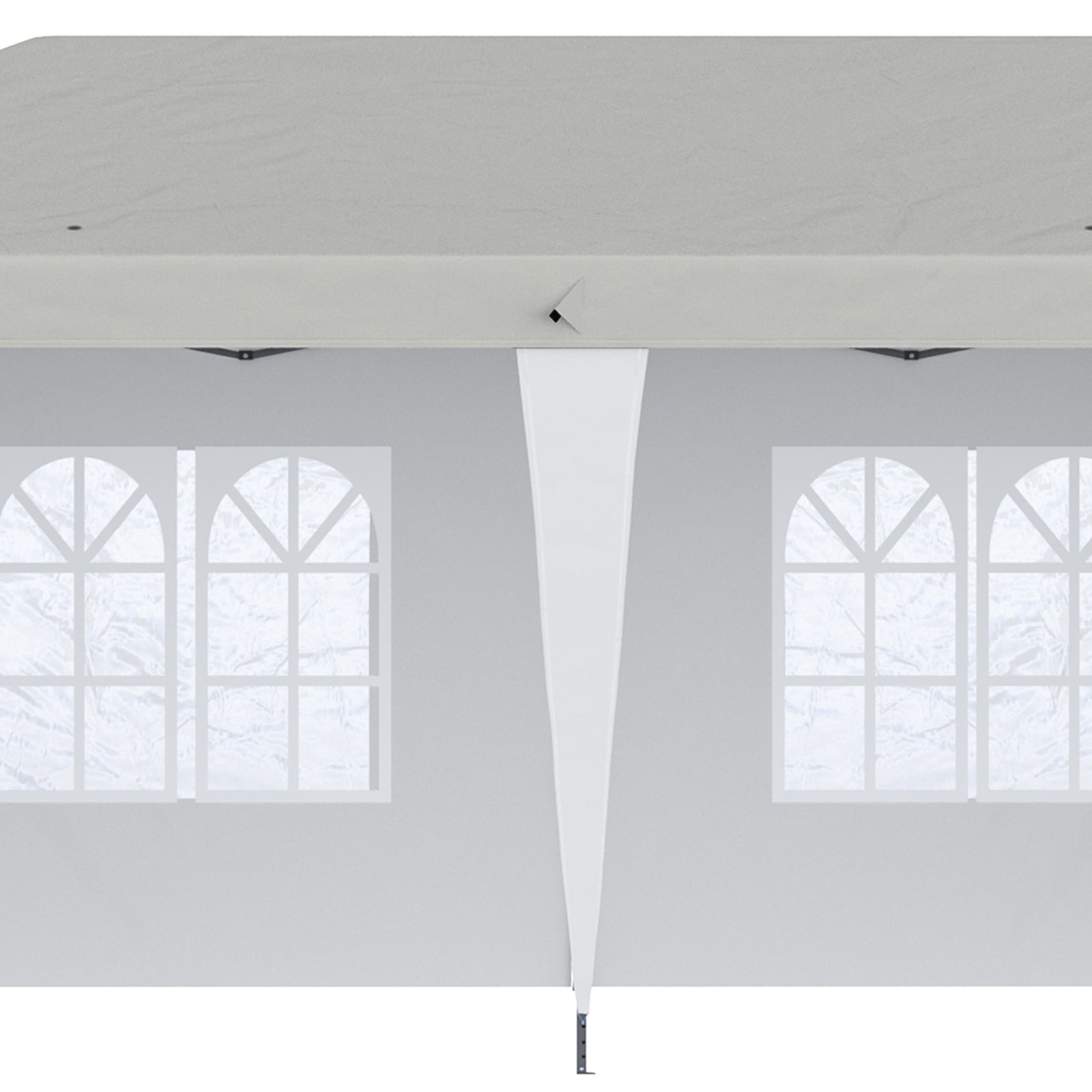 Outsunny 10' X 20' Pop Up Canopy Tent With 4 Sidewalls, Heavy Duty Tents For Parties, Outdoor Instan - Outdoor Chilling