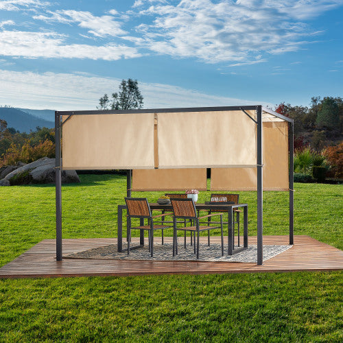 WESTRAY STEEL 9.5 X 9.5 FT. GAZEBO - Outdoor Chilling