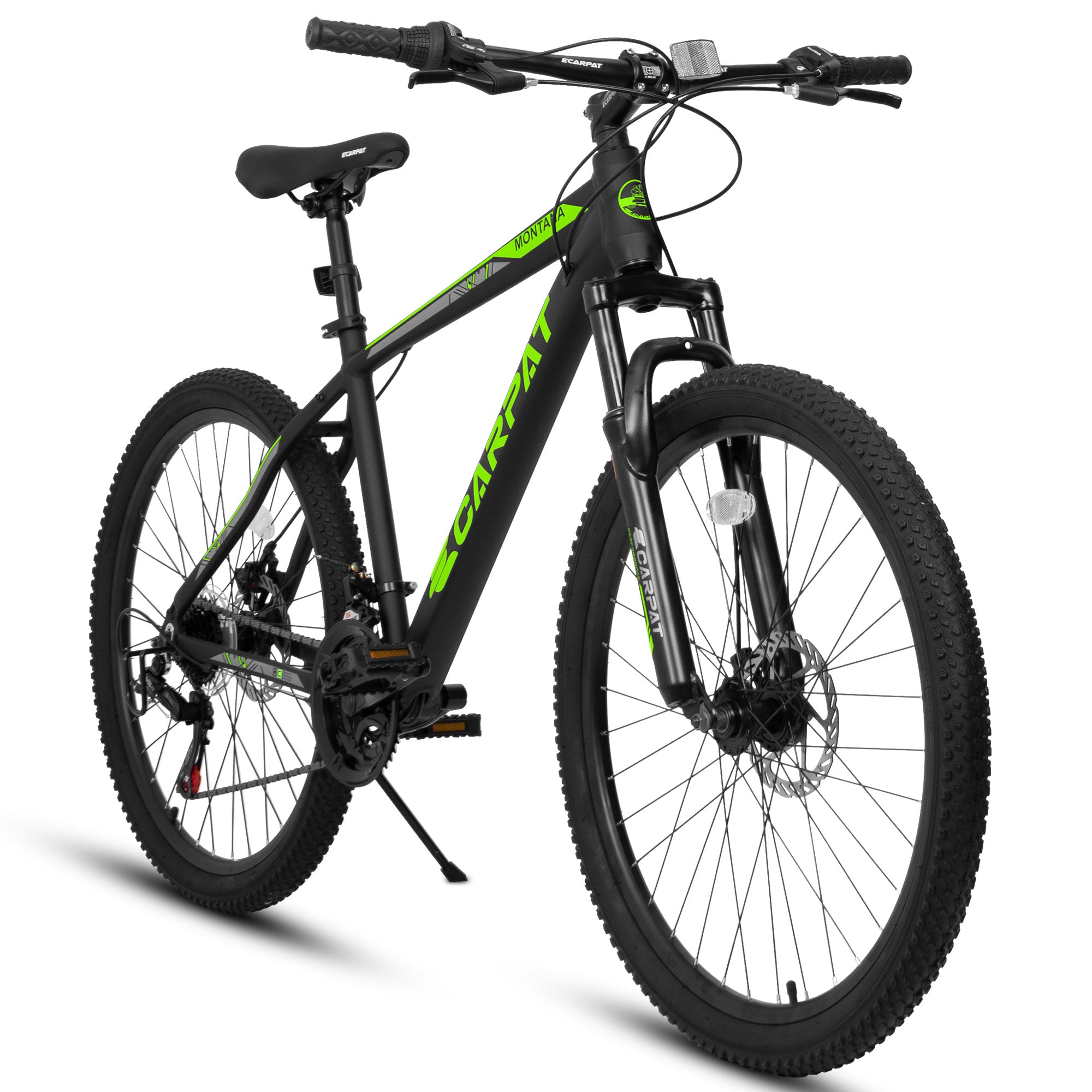 A26322 26-inch Mountain Bike Aluminum Frame Shock Absorbing Front Fork Bike 21-speed Disc Brake Mountain Bike - Outdoor Chilling