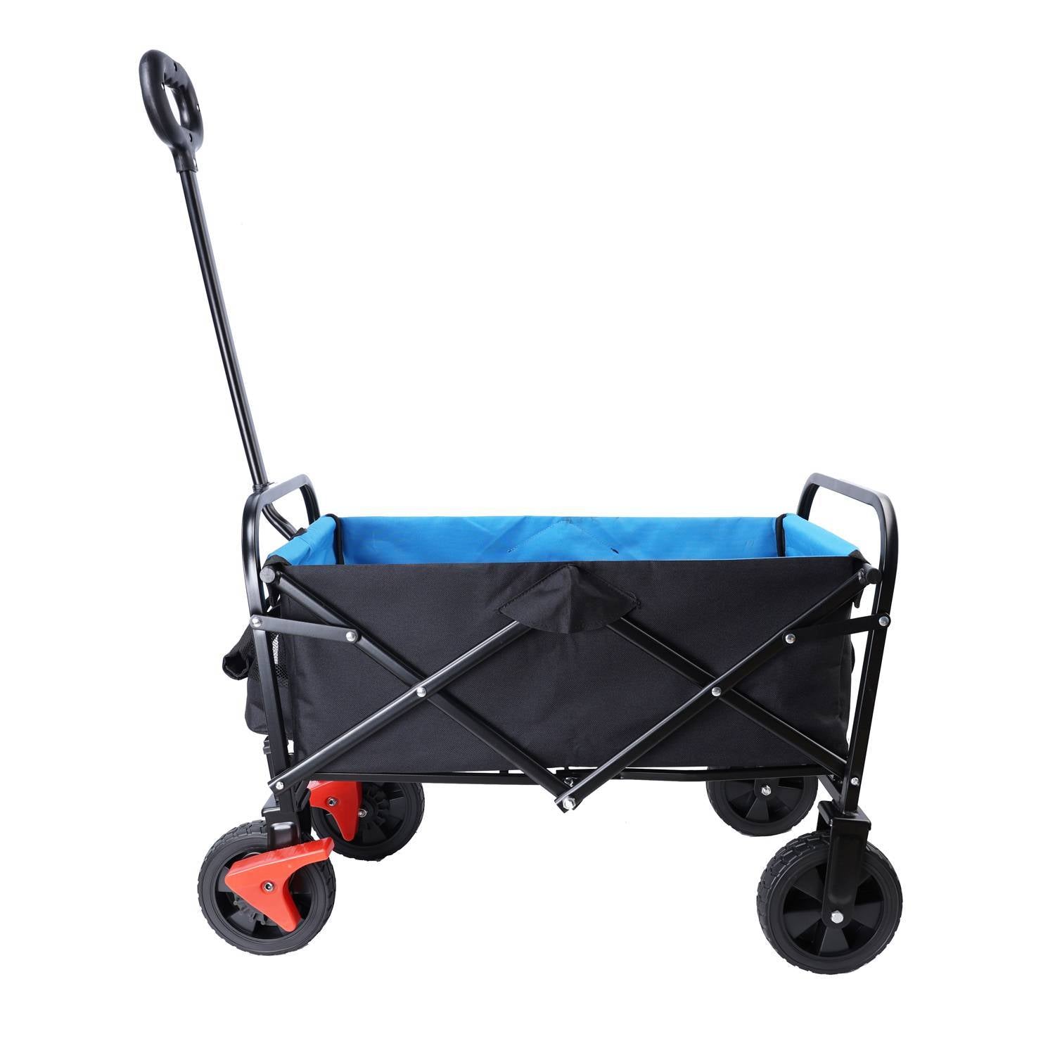 Mini Folding Wagon Garden Shopping Beach Cart