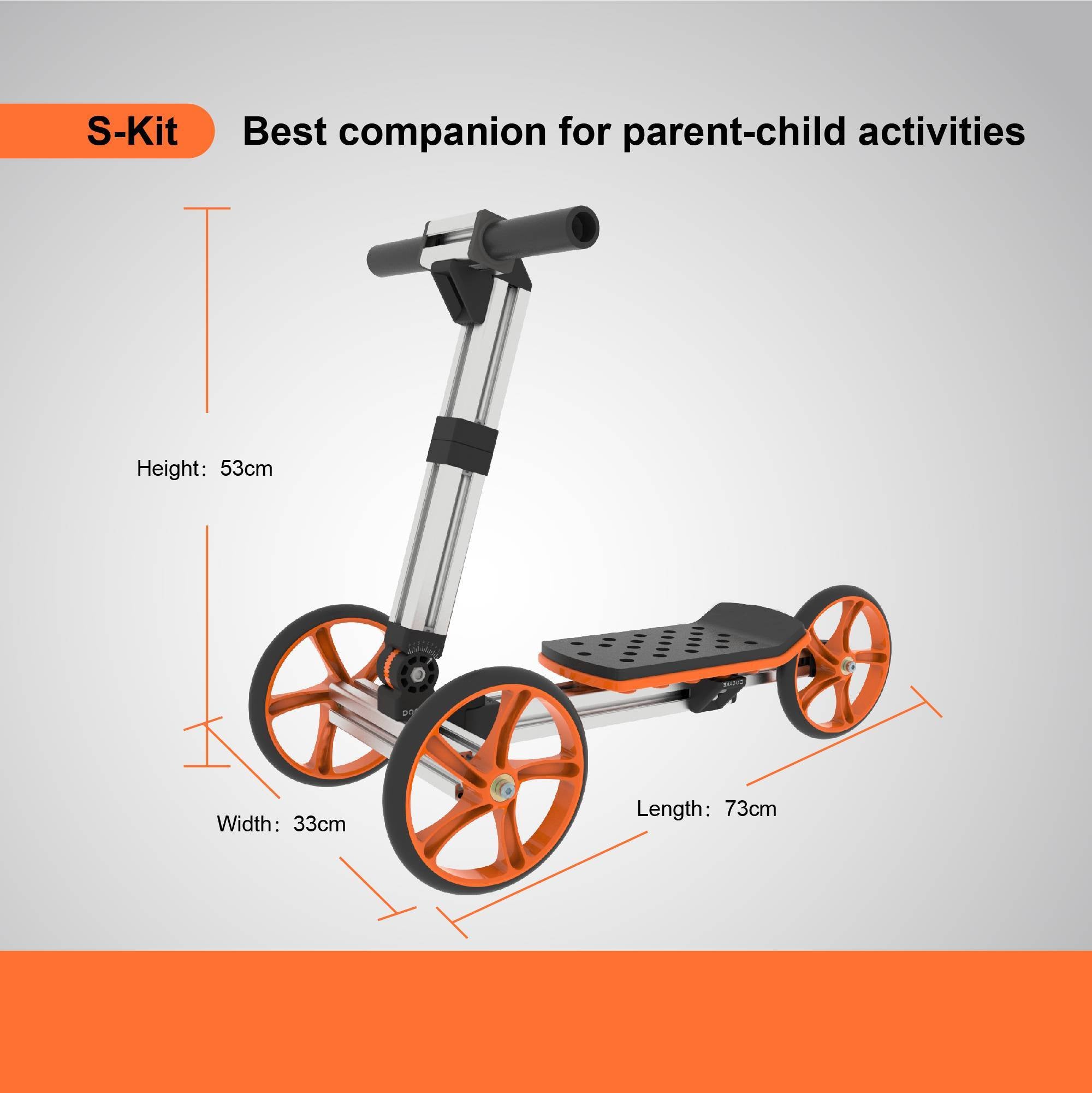 20 In 1 Kids Balance Bike No Pedals Toys Engineering Building Kit - Outdoor Chilling