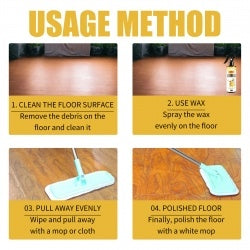 OUHOE Furniture Beeswax Spray Furniture Floor Care Polishing Waterproof Anti-Cracking Scratch Refurbished Care Wax - Outdoor Chilling