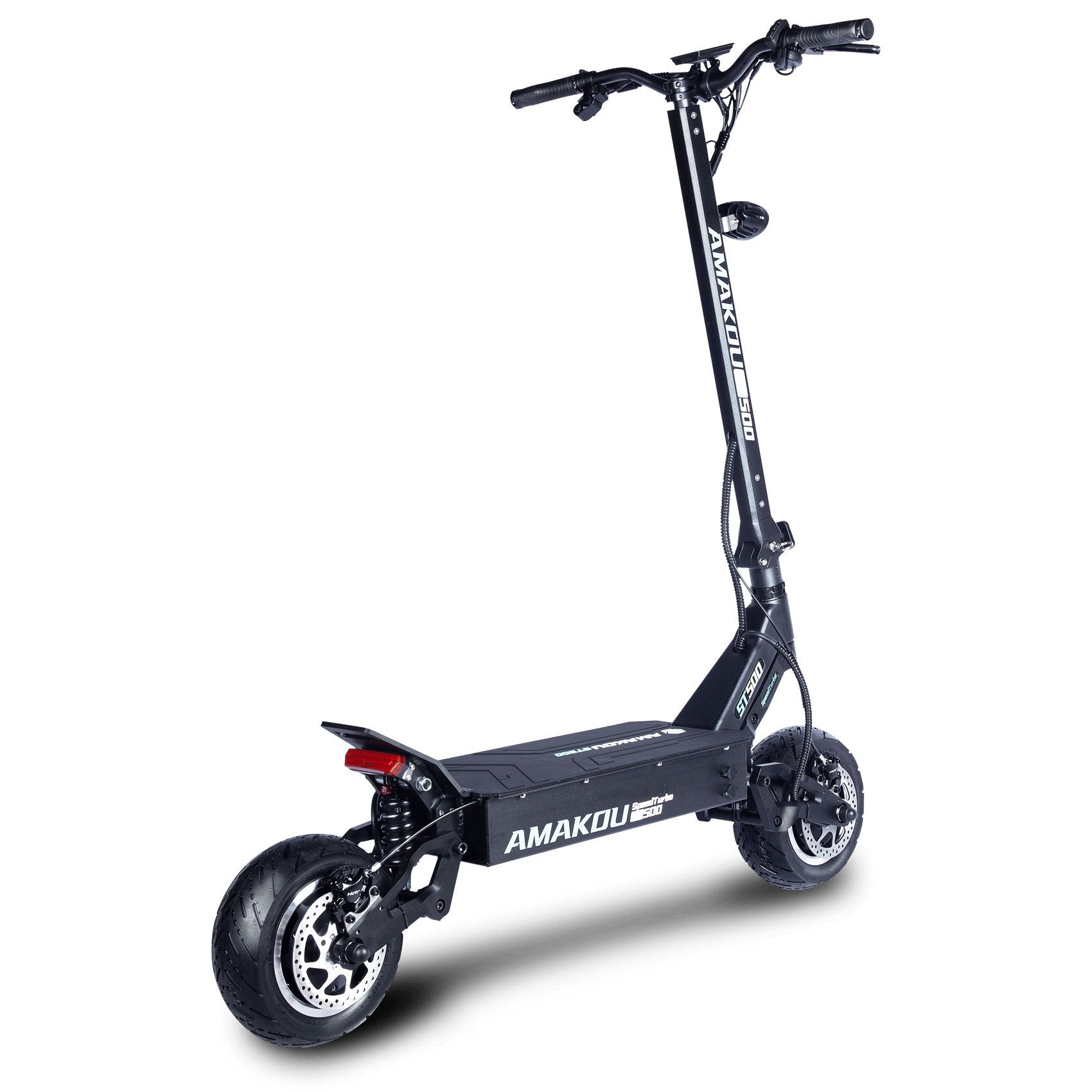 Electric Scooter, 72V Dual Power Motor, 11 Inch Road Tire Foldable Electric Scooter - Outdoor Chilling