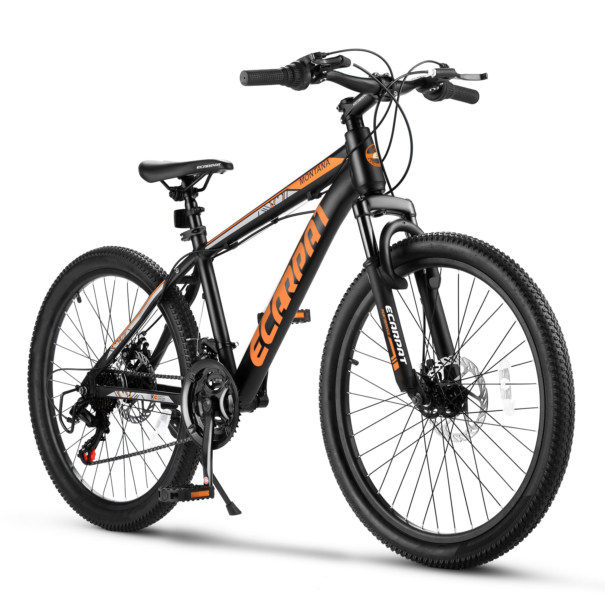 A24299 24 Inch Mountain Bike Bicycle For Adults Aluminium Frame Bike Shimano 21-Speed With Disc Brake - Outdoor Chilling
