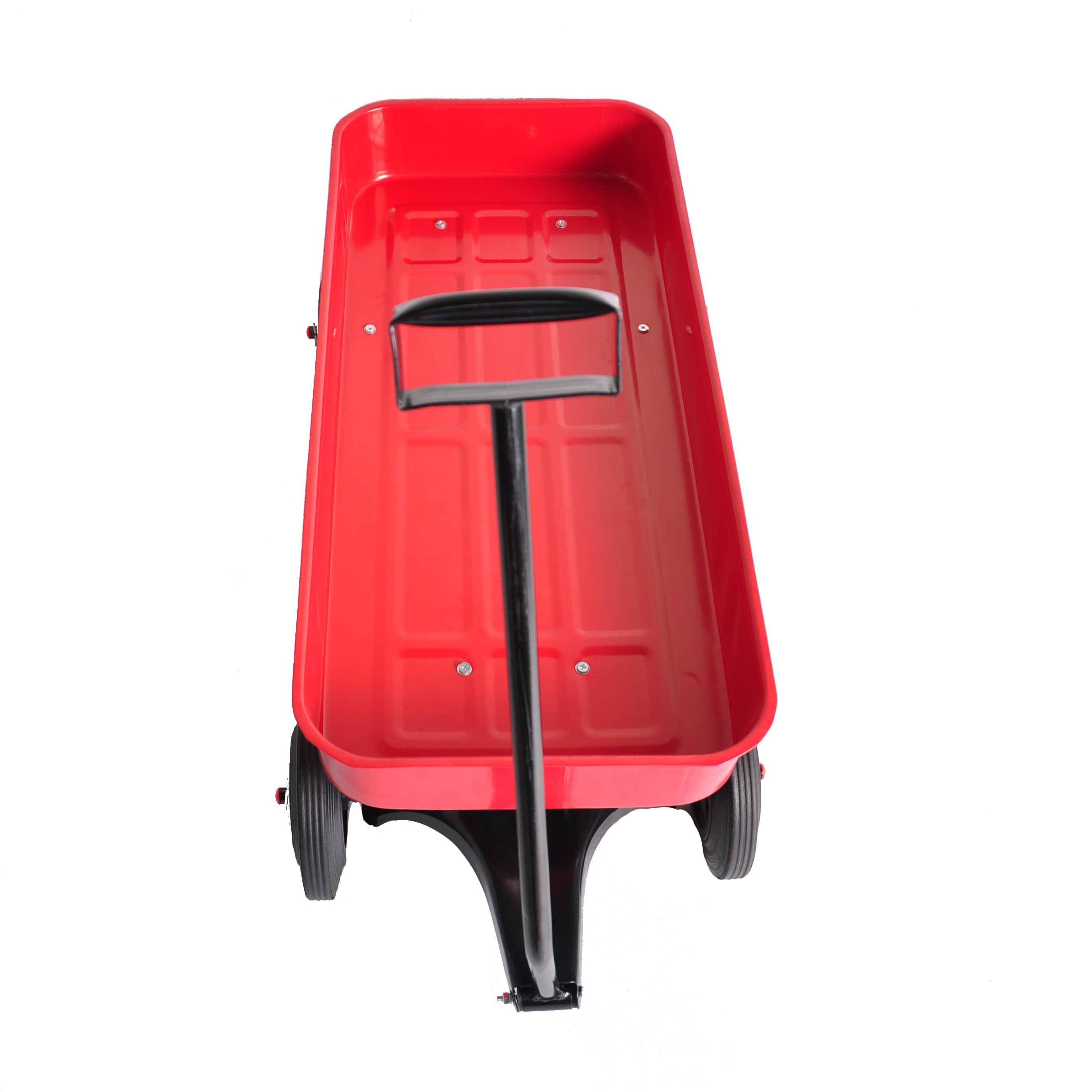 Garden Cart Railing All Terrain Cargo Wagon 280lbs Weight Capacity - Outdoor Chilling