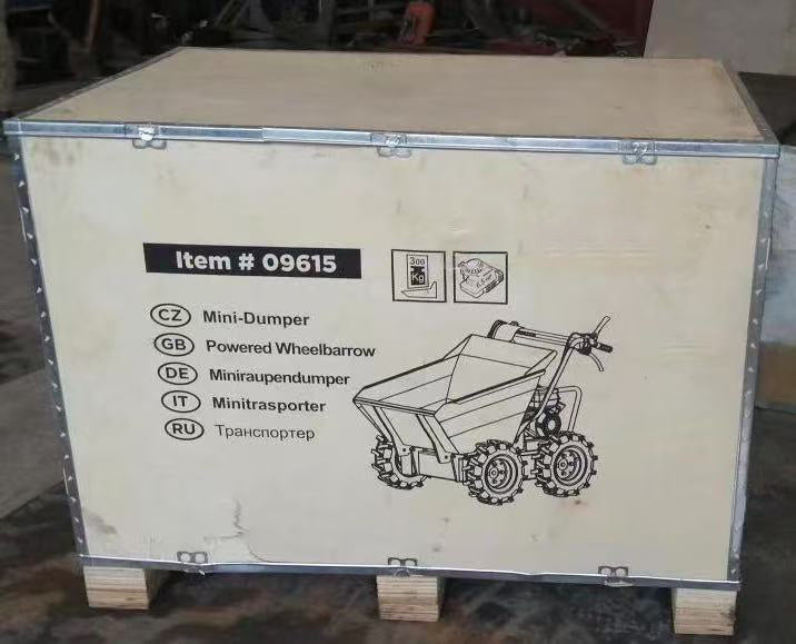 1100LBS Capacity Mini Wheel Dumper 6.5HP Wheelbarrow Cart - Outdoor Chilling