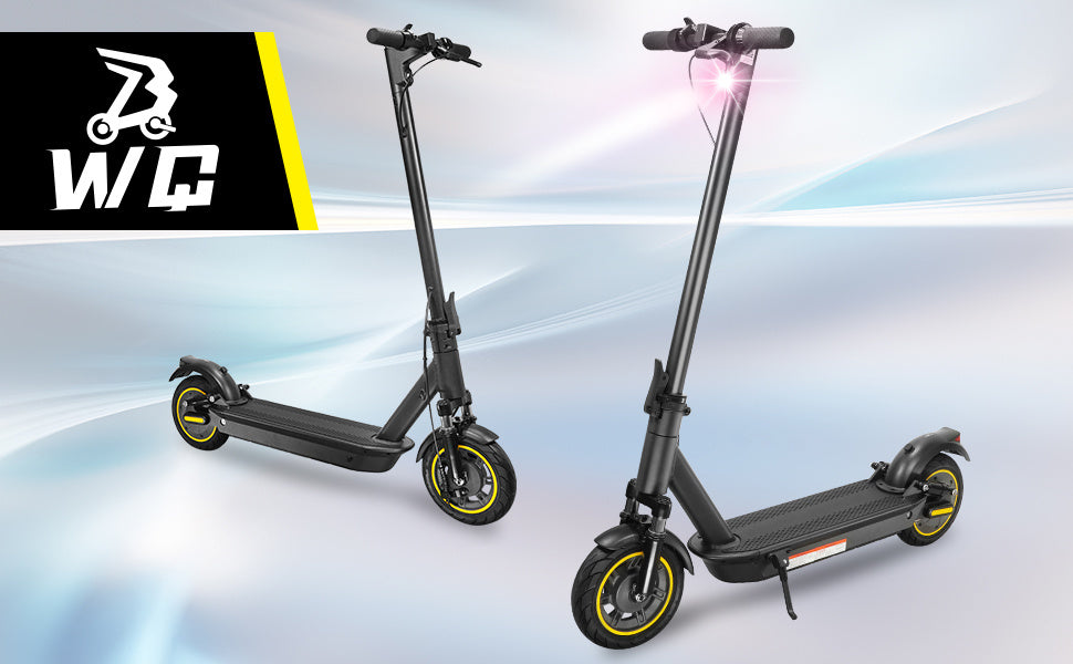 W4MAX 10 Inch Electric Scooter With App Function, With Mobile Phone Holder And Anti-Theft Protection, Foldable E Scooter, Maximum Load 130 Kg - Outdoor Chilling