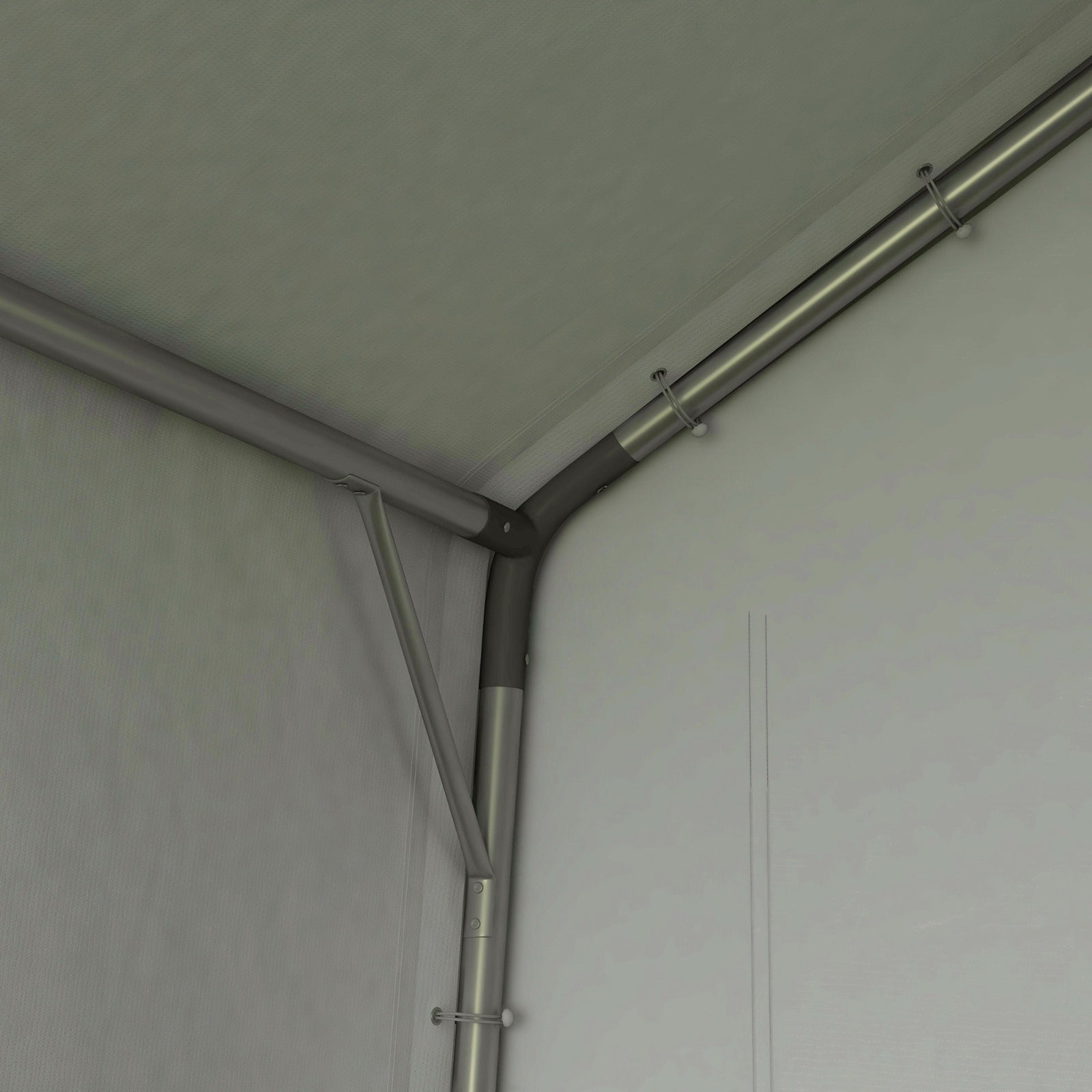 Outsunny 7' X 12' Garden Storage Tent, Heavy Duty Outdoor Shed, Waterproof Portable Shed Storage She - Outdoor Chilling