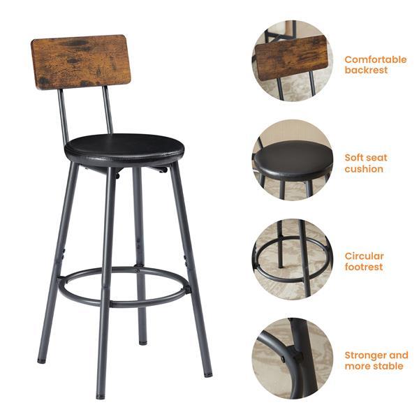 Industrial-style Bar, Table And Chairs - Outdoor Chilling