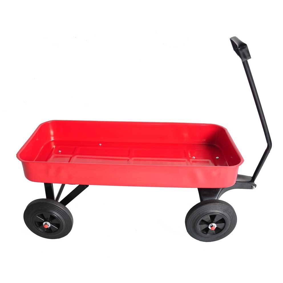 Garden Cart Railing All Terrain Cargo Wagon 280lbs Weight Capacity - Outdoor Chilling