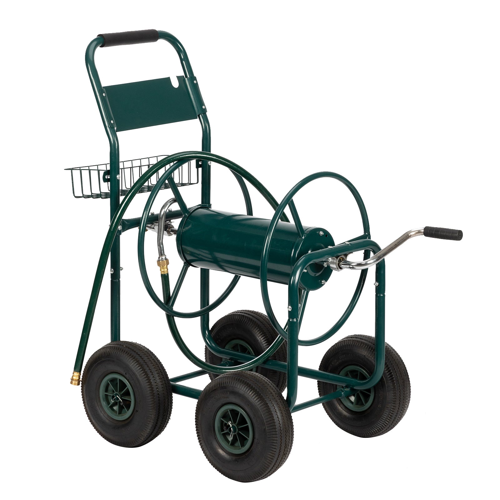 97x53x100cm Green Iron Water Pipe Car