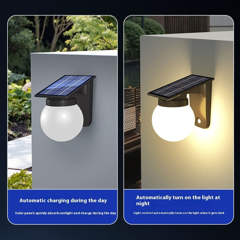 Solar Outdoor Wall Lamp Garden Lamp - Outdoor Chilling