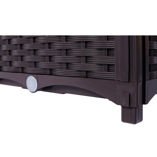 Deep Raised Garden Bed Plastic Planter Boxes For Vegetables Flowers Herbs And Succulents, Self-Watering Planter Box Raised Bed To Grow Flowers, Herbs & Vegetables, 15.7 L X 15.7 D X 14.7 H