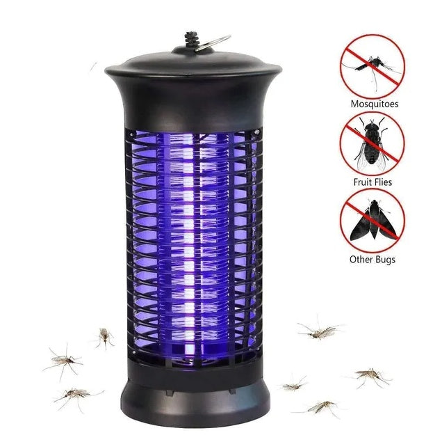 Electric Fly Gnat Killer Lamp Pests Fly Insect Trap Mosquito Bug Zapper 4,000V - Outdoor Chilling