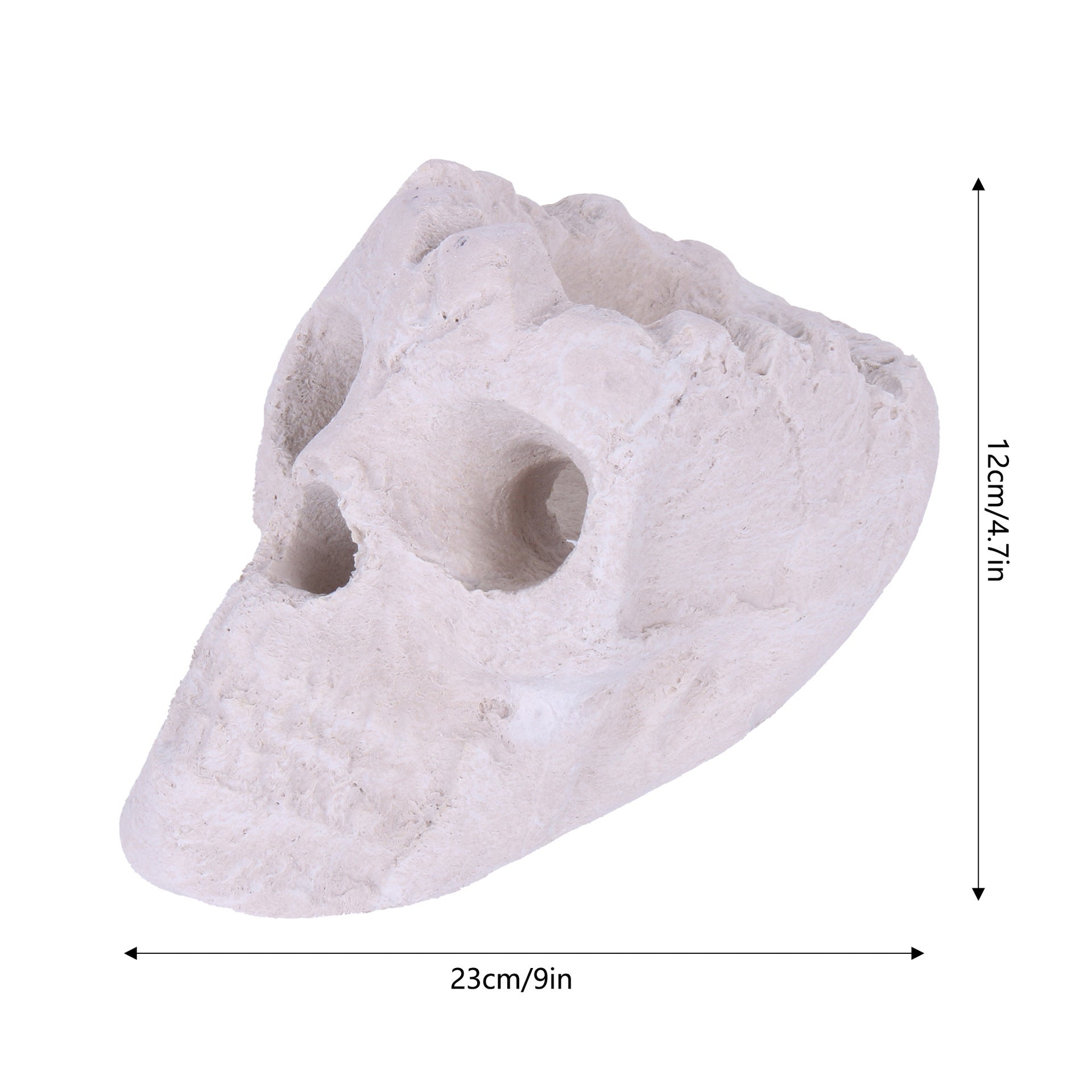 Ceramic Skull Stove Barbecue Party Horror Decoration Props