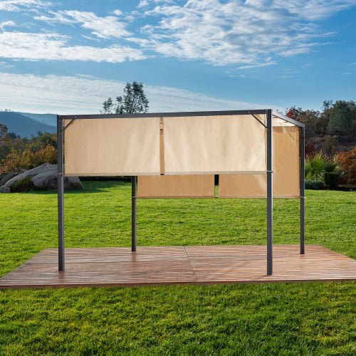 WESTRAY STEEL 9.5 X 9.5 FT. GAZEBO - Outdoor Chilling