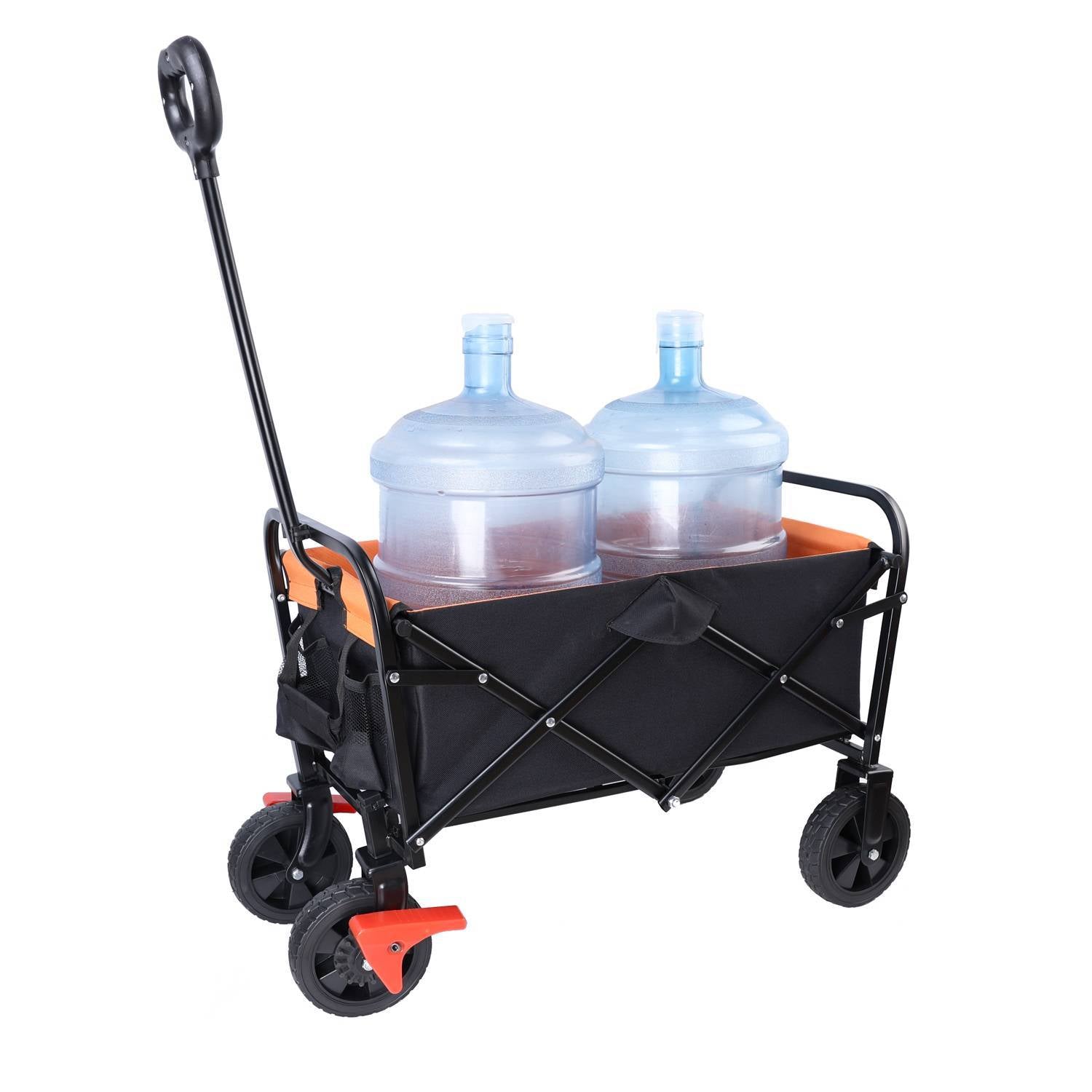 Mini Folding Wagon Garden Shopping Beach Cart - Outdoor Chilling