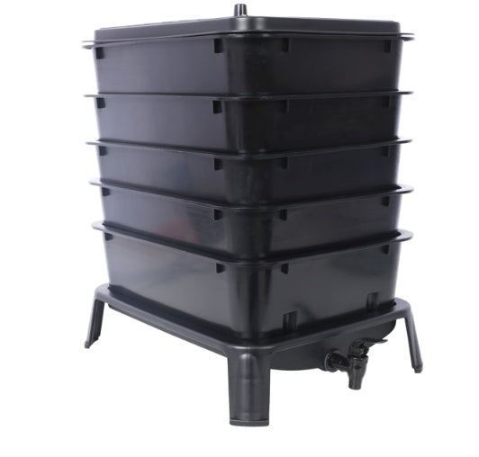 5-layer Worm Composting Bin - Outdoor Chilling