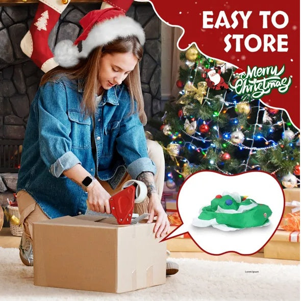 6.9 FT Lighted Christmas Inflatable Decoration, Inflatable Christmas Tree, Blow Up Yard Decorations With Built-in LED Lights For Holiday Party Front Yard Lawn Garden Decor - Outdoor Chilling