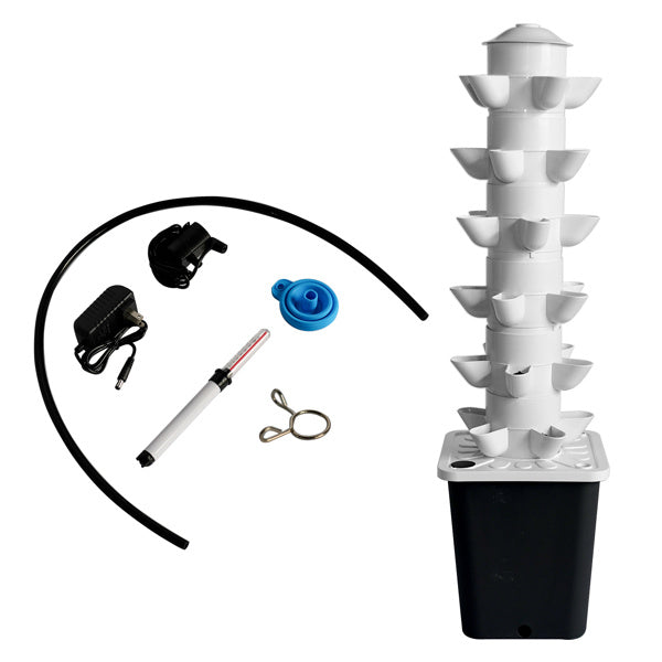 Black Hydroponic Planting System - Outdoor Chilling