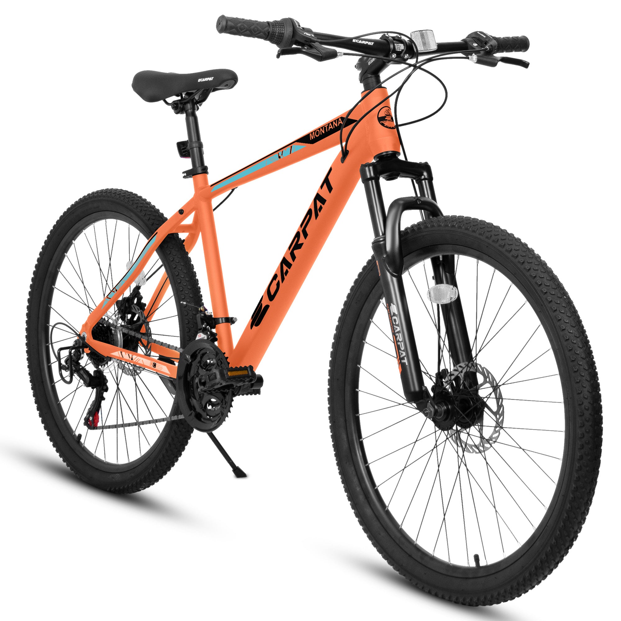 A26322 26-inch Mountain Bike Aluminum Frame Shock Absorbing Front Fork Bike 21-speed Disc Brake Mountain Bike - Outdoor Chilling
