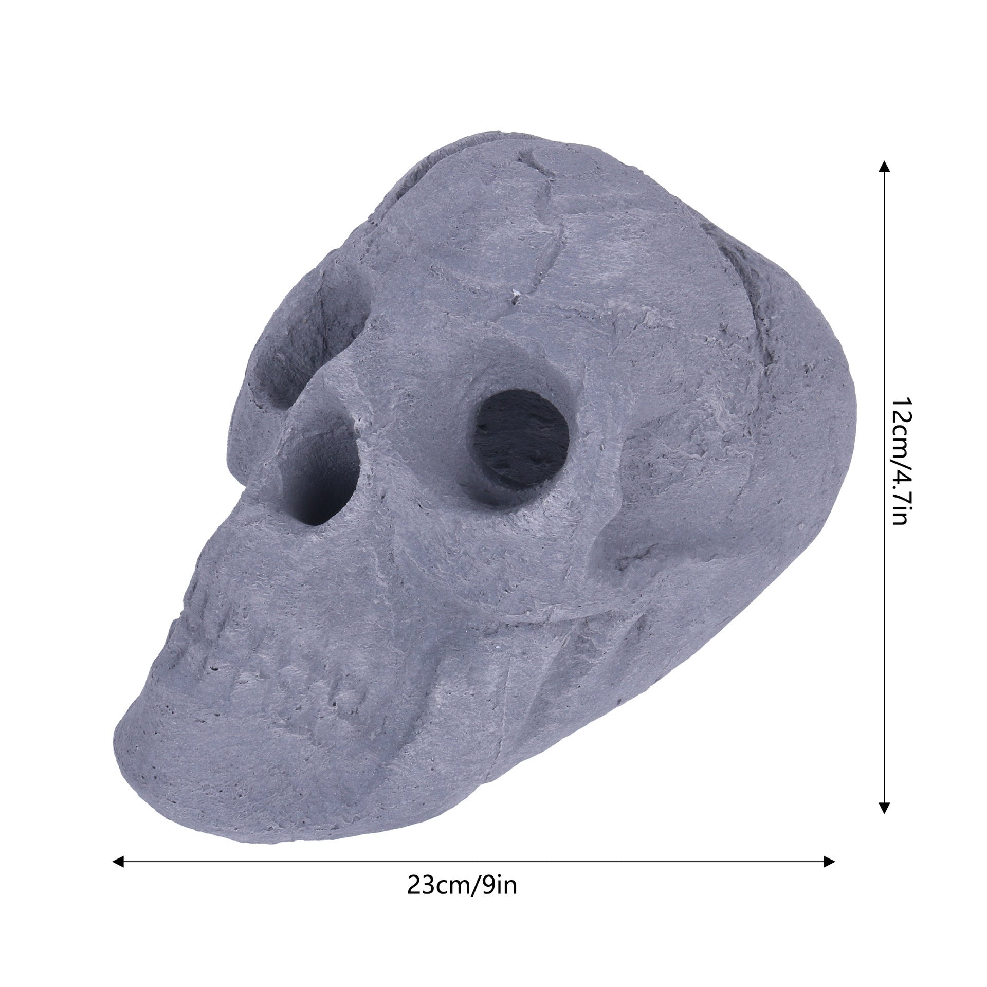 Ceramic Skull Stove Barbecue Party Horror Decoration Props