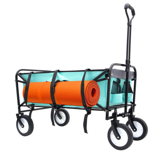 Foldable Carriage With Strapping System, ATV Utility Vehicle