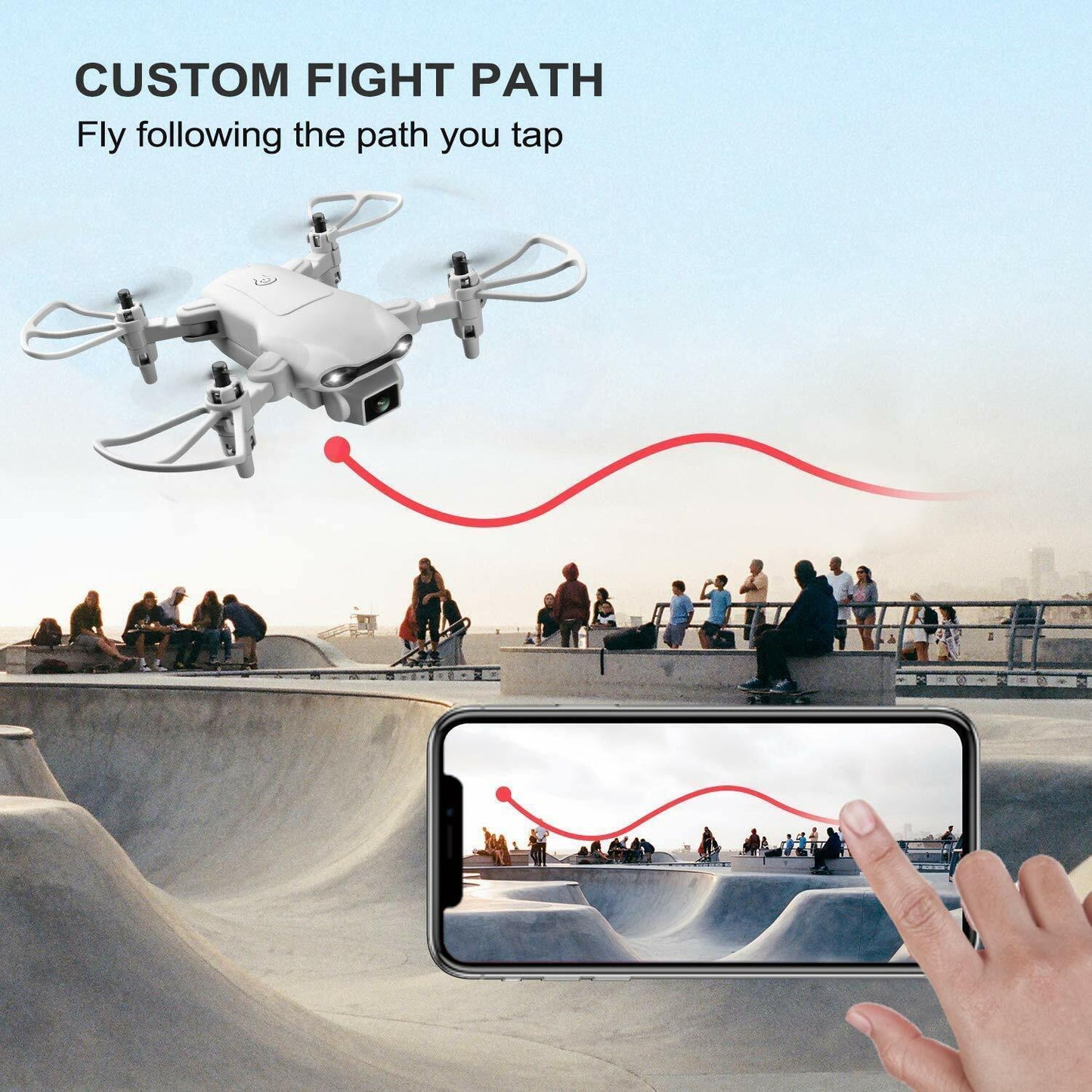 4D V9 Mini Drone With Camera For Kids, Remote Control Toys Gifts For Boys Girls - Outdoor Chilling